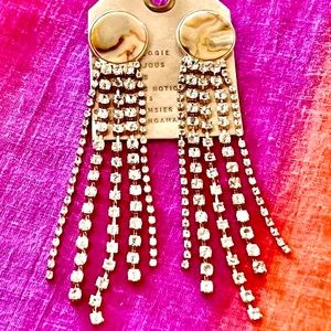 🌺🎉HP🎉🌺 NWT Anthropologie Crystal Fringe Chandeliers